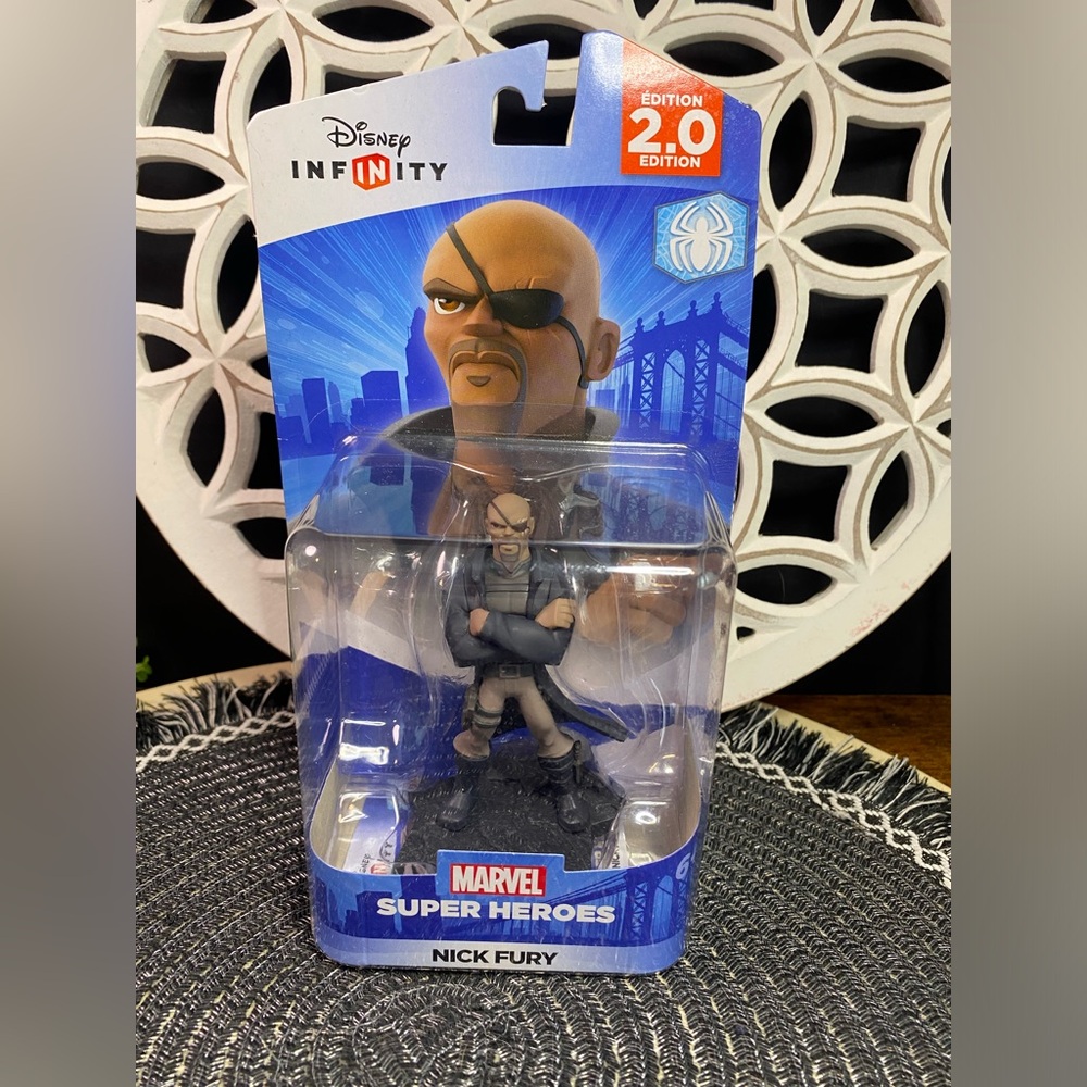 NEW - Disney Infinity 2.0 Edition Nick Fury Action Figure - Marvel Super Heroes